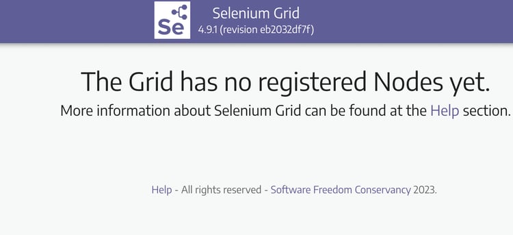 selenium-grid-registered